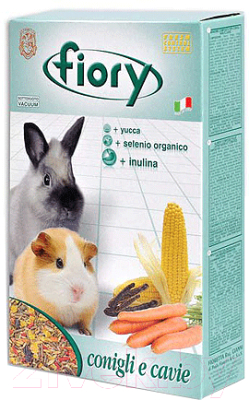 Корм для грызунов Fiory Для морских свинок и кроликов / 6510 (850г)