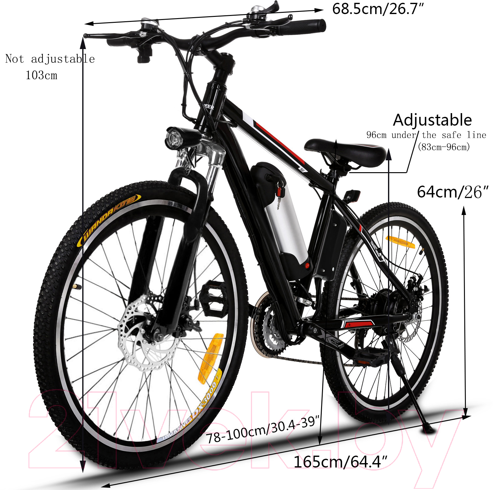 Электровелосипед Myatu M0126