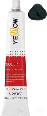 Крем-краска для волос Yellow Color Rich Cool 4 (100мл)