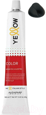 Крем-краска для волос Yellow Color Rich Cool 5 (100мл)