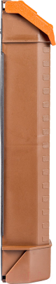 Почтовый ящик Цикл Премиум c защелкой, накладкой и орлом / 6125-00 (коричневый)