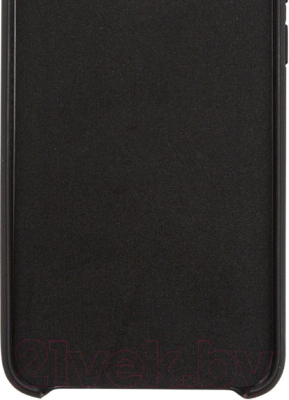 Чехол-накладка Volare Rosso Suede для Redmi Note 8 (черный)