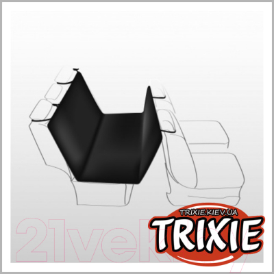 Чехол на сиденье для собак Trixie 13233 (черный/коричневый)