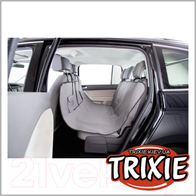 Чехол на сиденье для собак Trixie 13233 (черный/коричневый)
