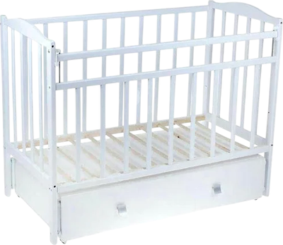Детская кроватка VDK Magico Mini / Кр1-04м (белый) - 