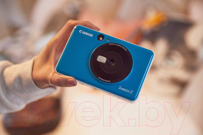 Фотоаппарат с мгновенной печатью Canon Zoemini C / 3884C008 (синий)