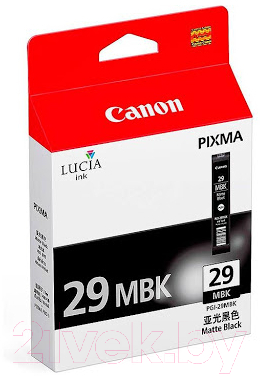 

Картридж Canon, Черный матовый, PGI-29 MBK (4868B001)