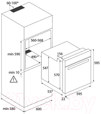 Комплект встраиваемой техники Teka HBB 605 + EX/60 4G AI AL