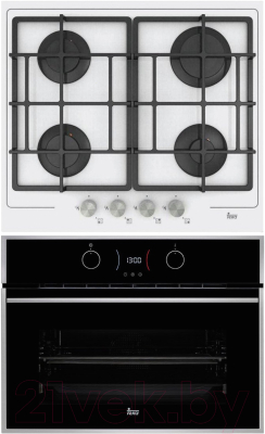 

Комплект встраиваемой техники Teka, HLC 847 C + PAC 60 4G AI AL CI White