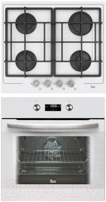 

Комплект встраиваемой техники Teka, HO 725G WH + PAC 60 4G AI AL CI White