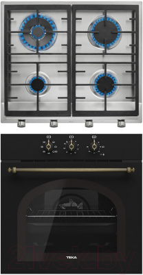 

Комплект встраиваемой техники Teka, HRB 6100 ATB Brass + EX 60.1 4G AI AL DR CI