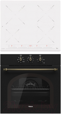 

Комплект встраиваемой техники Teka, HRB 6100 ATB Brass + IZ 6420 White