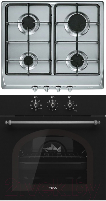 

Комплект встраиваемой техники Teka, HRB 6100 ATS Silver + EX/60 4G AI AL