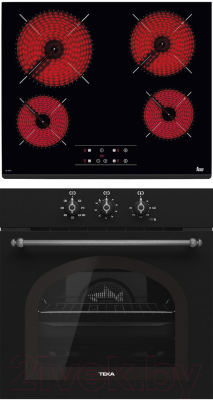 

Комплект встраиваемой техники Teka, HRB 6100 ATS Silver + TZ 6415