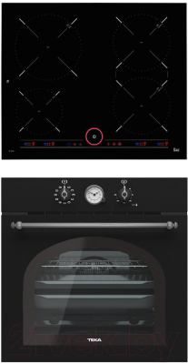 Комплект встраиваемой техники Teka HRB 6300 ATS Silver + IT 6450 Iknob