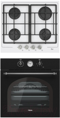 

Комплект встраиваемой техники Teka, HRB 6300 ATS Silver + PAC 60 4G AI AL CI White