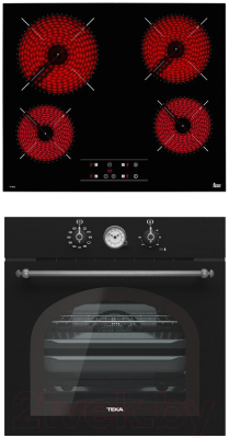 

Комплект встраиваемой техники Teka, HRB 6300 ATS Silver + TT 6415