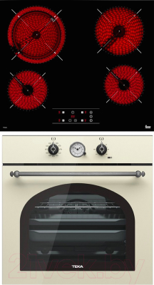 

Комплект встраиваемой техники Teka, HRB 6300 VNS Silver + TT 6420