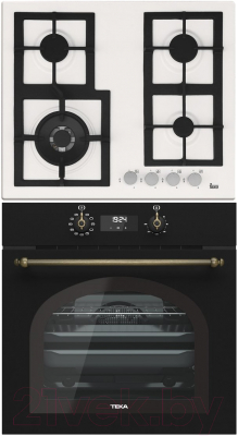 

Комплект встраиваемой техники Teka, HRB 6400 ATB Brass + EFX 60 4G AI AL DR CI White
