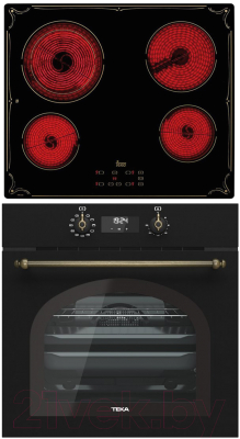 

Комплект встраиваемой техники Teka, HRB 6400 ATB Brass + TBR 6420