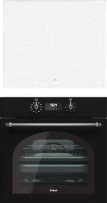 

Комплект встраиваемой техники Teka, HRB 6400 ATS Silver + IRS 631