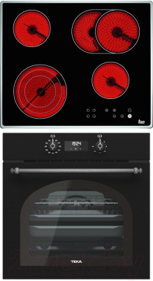 

Комплект встраиваемой техники Teka, HRB 6400 ATS Silver + TT 642