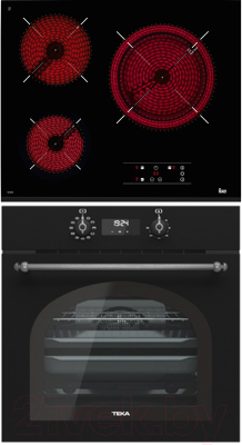 

Комплект встраиваемой техники Teka, HRB 6400 ATS Silver + TZ 6315