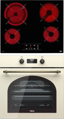 

Комплект встраиваемой техники Teka, HRB 6400 VNB Brass + TT 6420