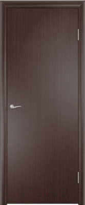Дверь межкомнатная Тип-С ДПГ(Ю) 60х200 (венге)