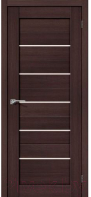 Дверь межкомнатная Portas S22 90x200 (орех шоколад)