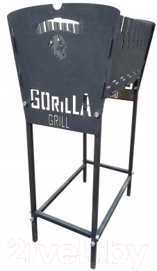 Мангал Gorilla Grill Разборный №4 XL (с кейсом)