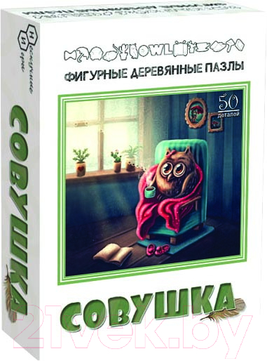 Пазл Нескучные игры Совушка / 8218