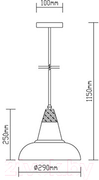 Потолочный светильник V-TAC SKU-3858