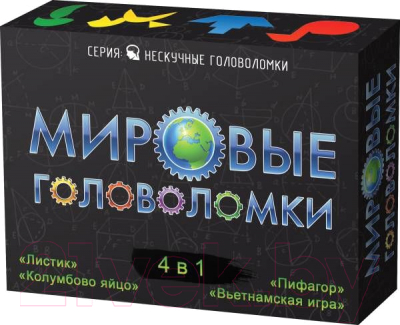 

Развивающая игрушка Бэмби, Мировые головоломки / 8078