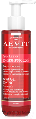 Гель для умывания Librederm Aevit тонизирующий (200мл)