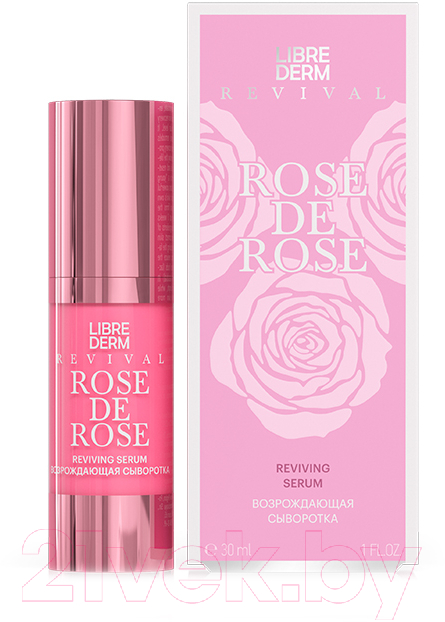 Сыворотка для лица Librederm Rose De Rose возрождающая