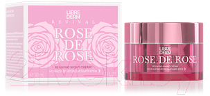 Крем для лица Librederm Rose De Rose возрождающий ночной (50мл)