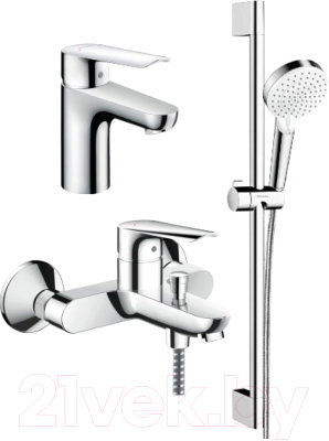 

Комплект смесителей Hansgrohe, Logis E 100c 71178000 + 71415000 + 26532400