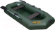 Миниатюра изображения товара Надувная лодка Муссон S-240 (зеленый)