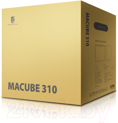 Корпус для компьютера Deepcool Macube 310 White (GS-ATX-MACUBE310-WHG0P)