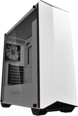 

Корпус для компьютера Deepcool, Earlkase RGB White (DP-ATX-ERLKWH-GLSRGB)