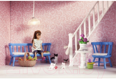 Комплект аксессуаров для кукольного домика Lundby Кошачья семья / LB-60805700