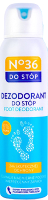 Дезодорант для ног Pharma CF №36 с тальком защита 24 часа (150мл)