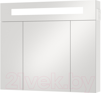 

Шкаф с зеркалом для ванной Van Mebles, Смайл 80