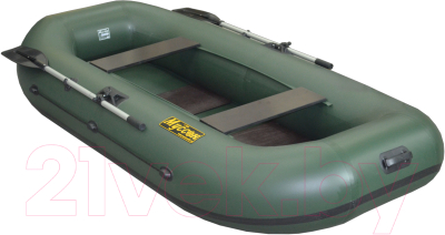 Надувная лодка Муссон B-250 PC (зеленый)