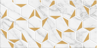 Декоративная плитка Beryoza Ceramica Marble Gold (300х600) - 