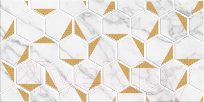 Декоративная плитка Beryoza Ceramica Marble Gold (300х600)
