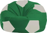 Бескаркасное кресло Flagman Мяч Стандарт М1.1-244 (зелёный/белый) - 