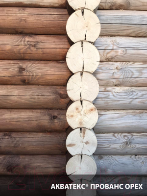Антисептик для древесины Акватекс Прованс (750мл, белый)