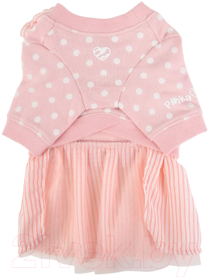 Свитер для животных Pinkaholic Ensley с юбкой / NAUA-OP7617-PK-S (розовый)